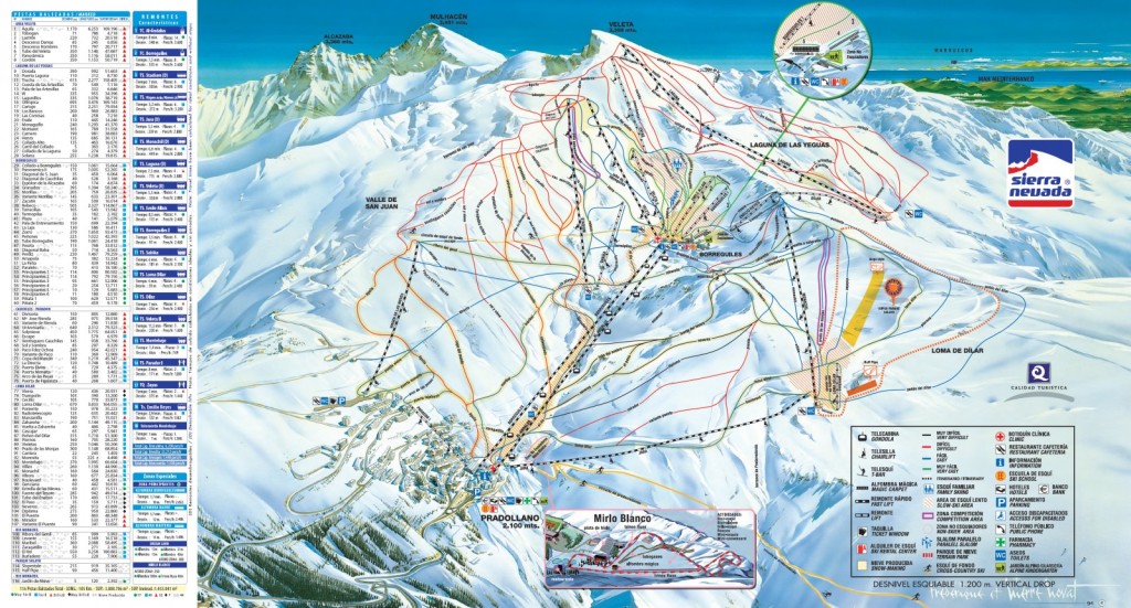 pista esqui sierra nevada