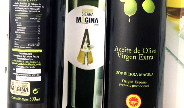 Productos de la provincia de Jaén, AOVE DOP Sierra Mágina