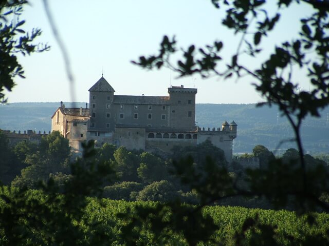 castillo riudabella cataluña