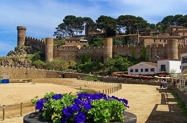 castillos cataluña tossa mar