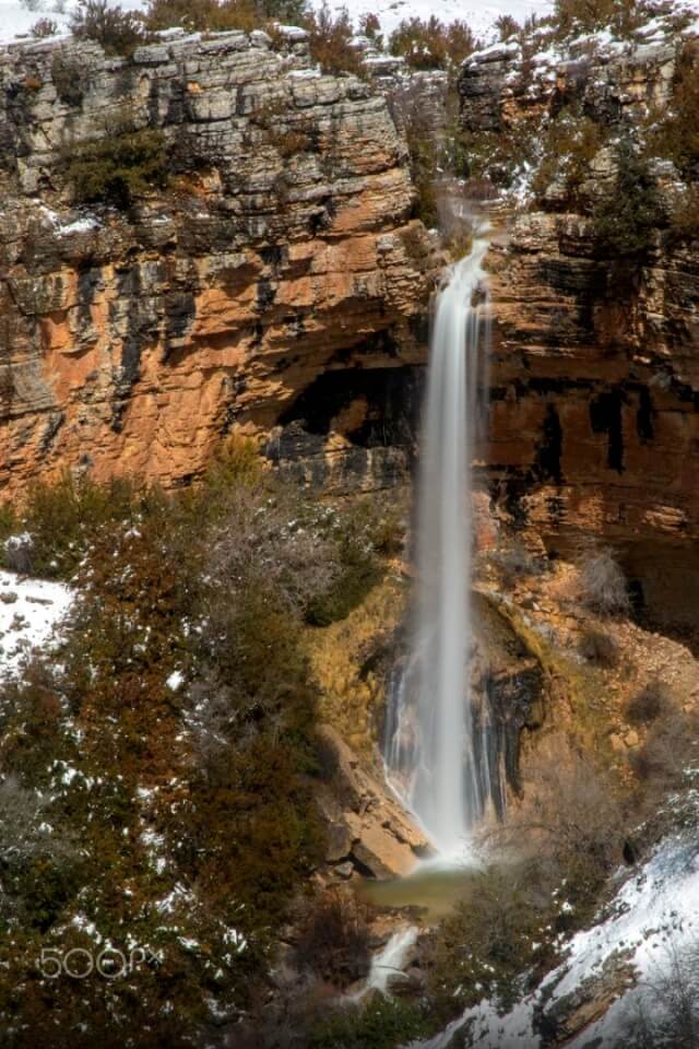 cascada cuenca rio trabaque