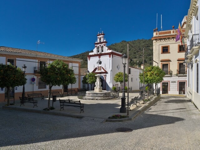 plaza constitucion almonaster la real plaza constitucion almonaster la real